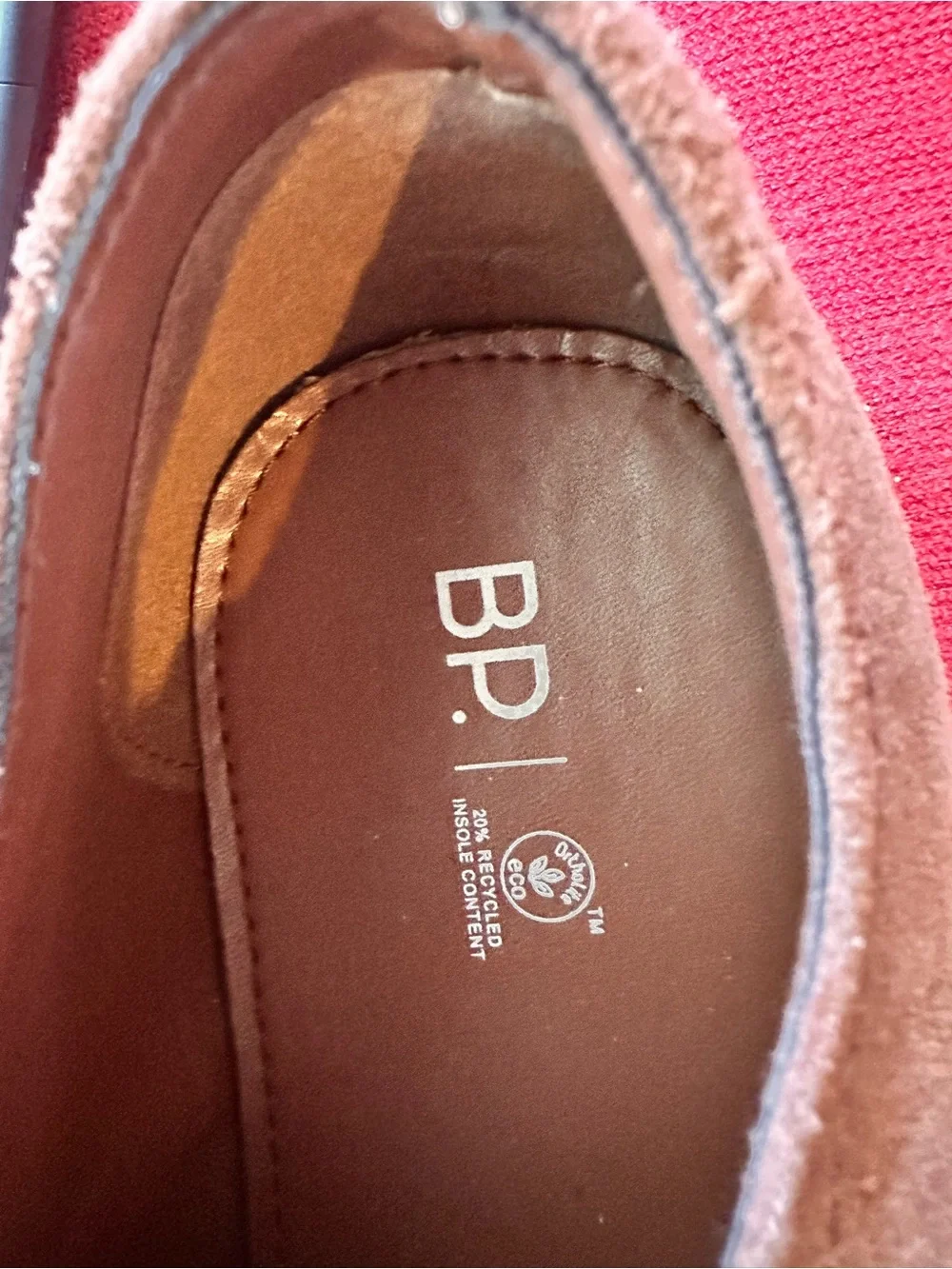 BP Men's Suede Bpshane-Lea lace up shoe in brown men’s size 11